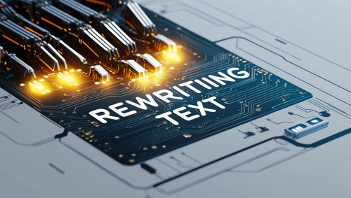 Rewriting AI Text