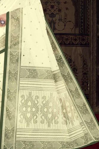 Sweta vol 2 Turtle Green Pallu View.png