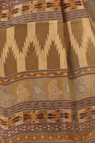 SUNHERI COTTON CHIKU Seal Brown Fabric.png