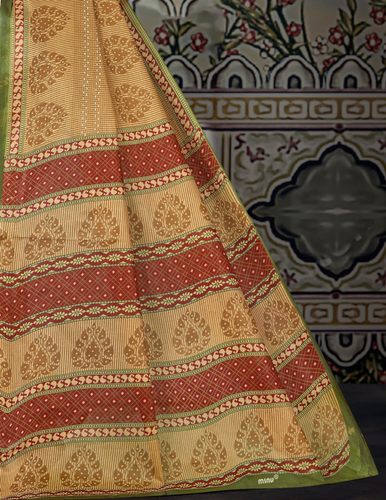 SUNHERI COTTON CHIKU Bourbon Pallu View.png