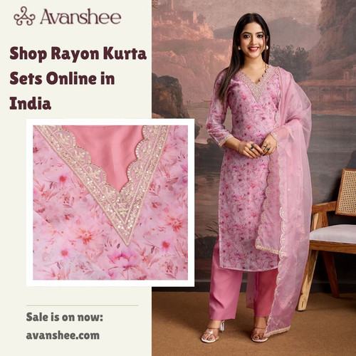 Shop Rayon Kurta Sets Online in India.jpg