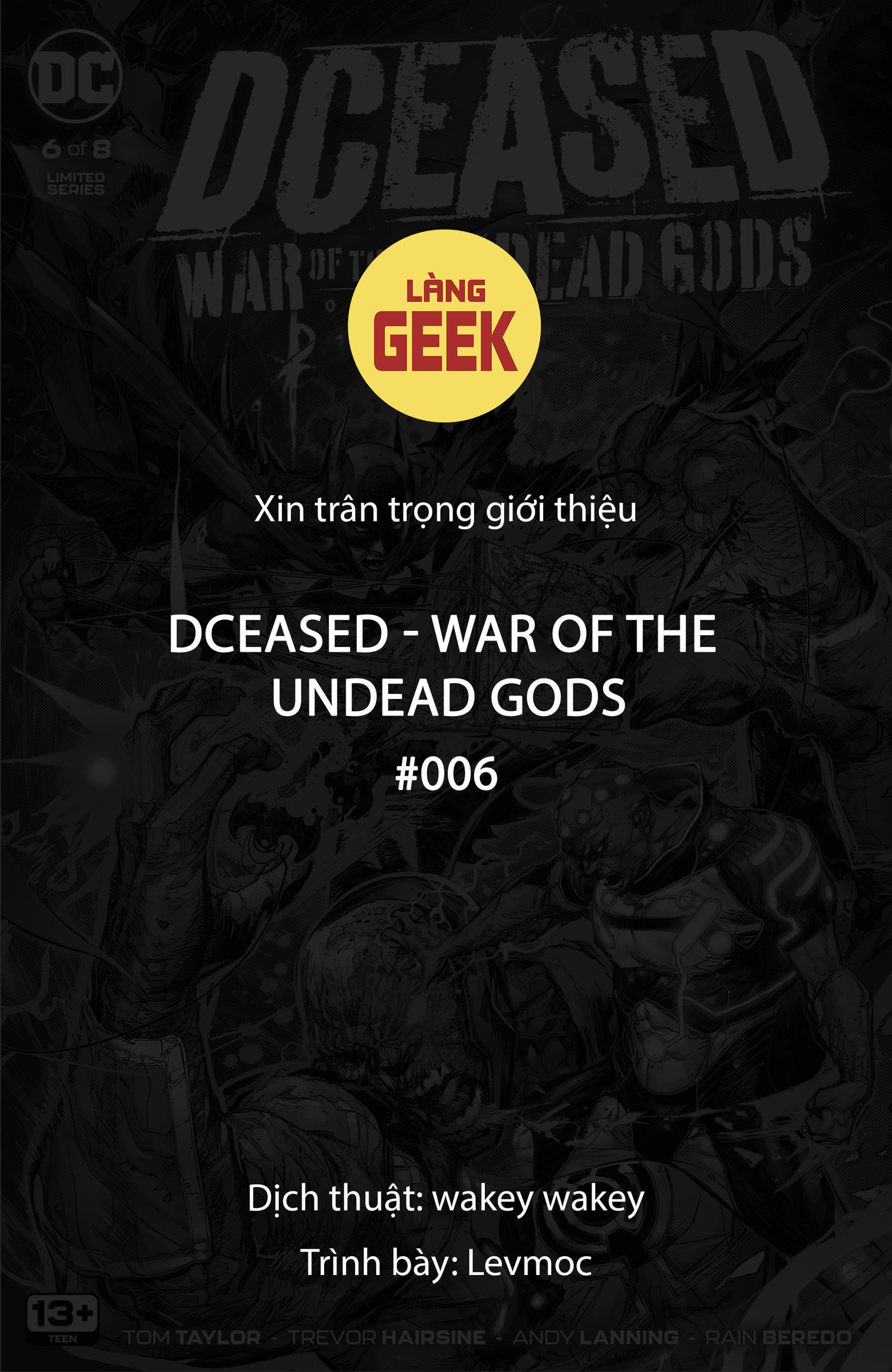 Đọc Đọc DCeased: War of the Undead Gods Truyện Tranh Onli...