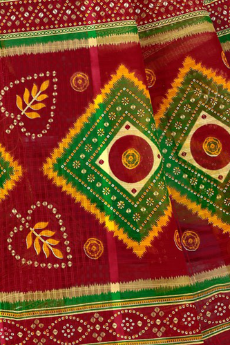 Subhghari Aesthetic Maroon Fabric.png