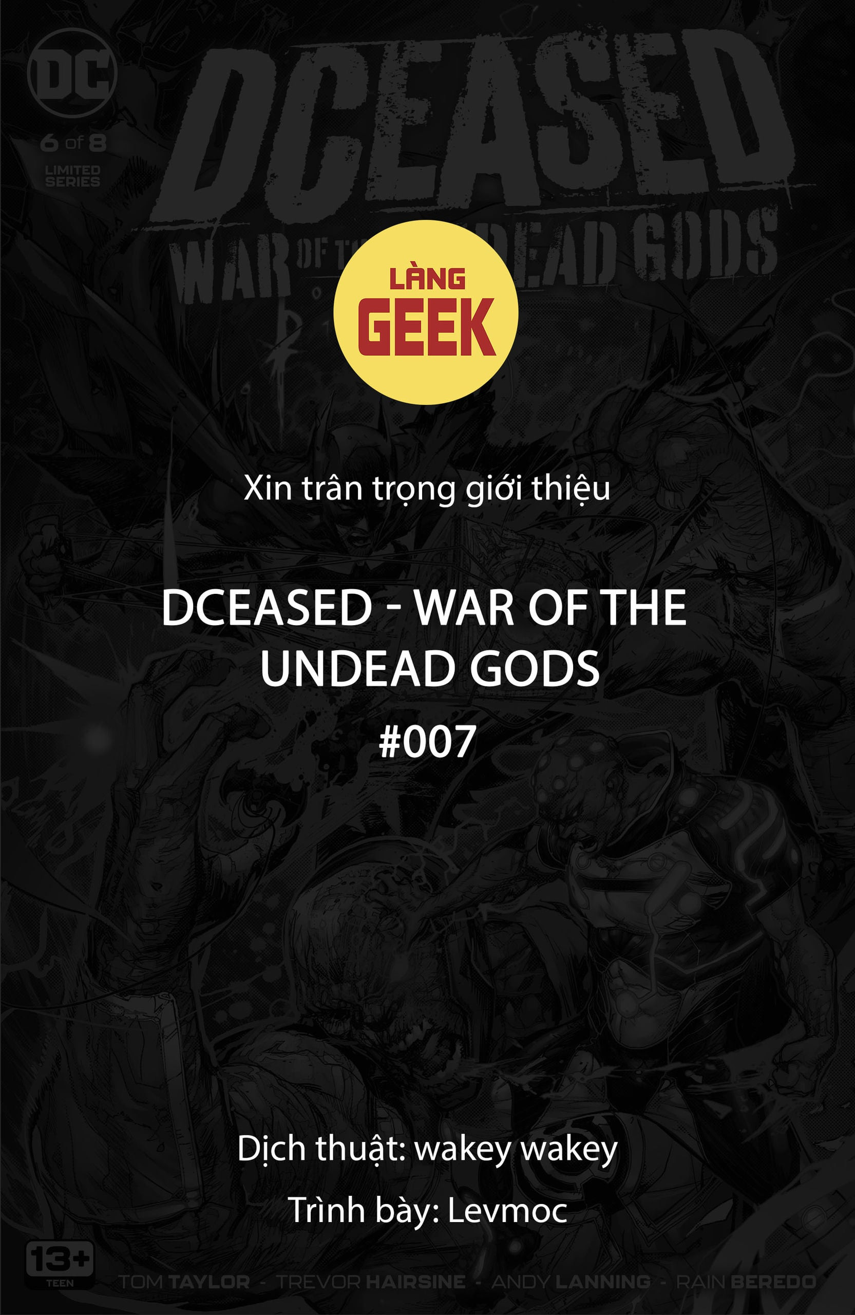 Đọc Đọc DCeased: War of the Undead Gods Truyện Tranh Onli...