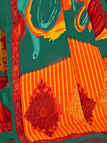 Nargis Vol 4 Blue Stone Pallu View.png