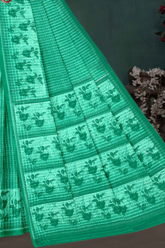 Sa Re Ga Ma Vol 3 Mountain Green Pallu View.png