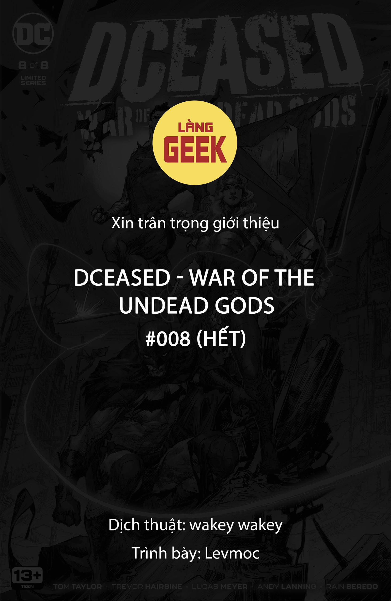 Đọc Đọc DCeased: War of the Undead Gods Truyện Tranh Onli...