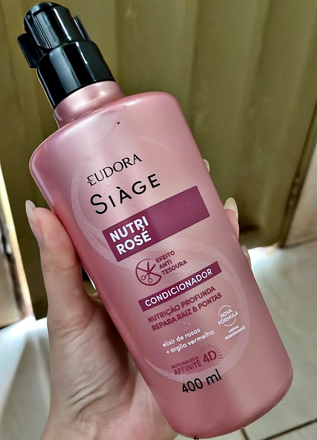 EUDORA SIÀGE CONDICIONADOR NUTRI ROSÈ 400ML
