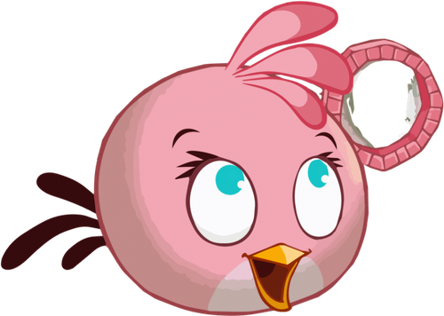 toppng.com angry birds pink bird 877x624.png