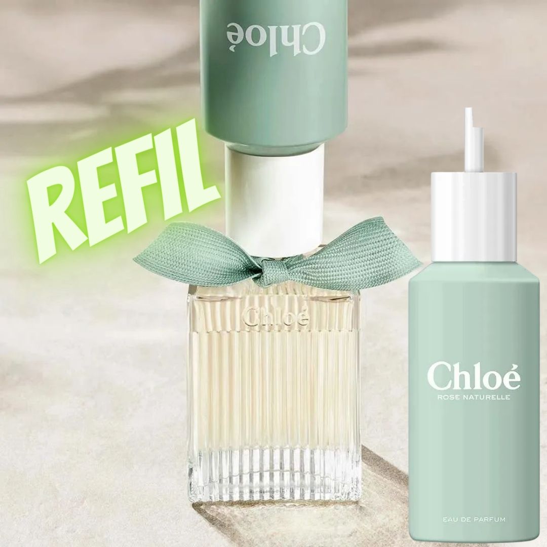 Chloé Rose Naturelle Feminino Eau De Parfum Refil 150ml