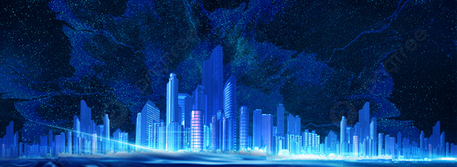 pngtree technology city banner background picture image 999221.png
