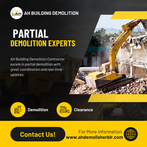 Partial demolition completed today! "Very few demolition contractors in Bangalore.png