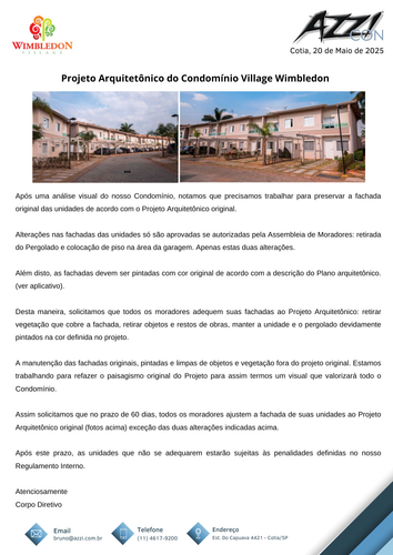 273 Comunicado Projeto Arquitetonico.png