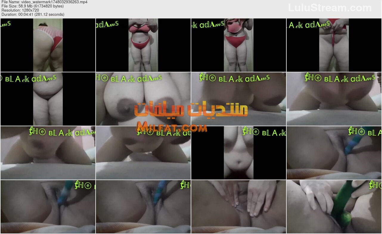حصرى – ميلف مصريه مربربه كيرفى ببزاز كبيره تقلع وتعرض وتنيك كسها بالخيار وتمتع عشيقها واهات الهيجان اكثر من مقطع