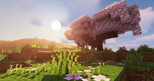 two minecraft backgrounds i made first time using shaders v0 9co6s0m3me9d1.png