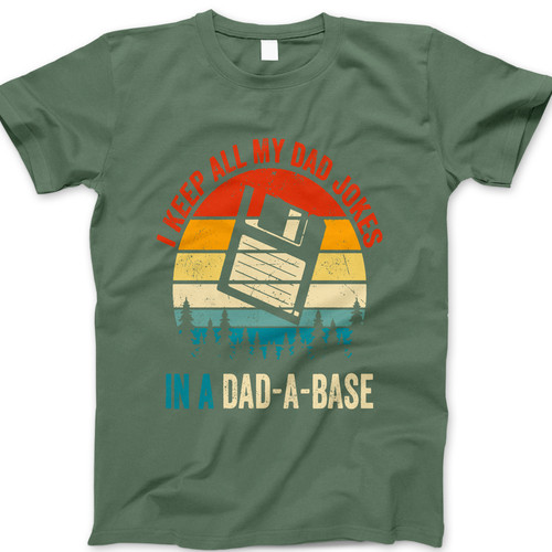 Photograph of four blank t-shirts greys beige and army green. Clipping path included. Ready for your.jpg