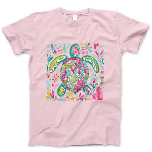 Photograph of four blank t-shirts greys beige and army green. Clipping path included. Ready for your.jpg