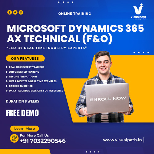 Visualpath offers Microsoft AX Training focused on career growth with real-time project exposure and expert guidance. Learn Dynamics AX with hands-on experience from certified trainers. Training available in the USA, UK, Canada, Dubai, Australia & globally. Enroll now and book your Free Demo session. Contact us at +91-7032290546.
WhatsApp: https://wa.me/c/917032290546
Visit: https://www.visualpath.in/online-microsoft-dynamics-ax-technical-training.html
Visit our Blog: https://visualpathblogs.com/category/d365-ax-technical/