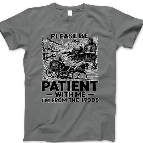 Photograph of four blank t-shirts greys beige and army green. Clipping path included. Ready for your.jpg