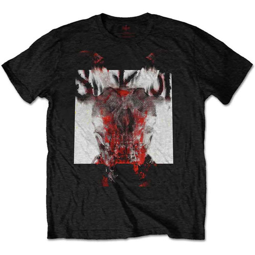 Slipknot Unisex T Shirt Devil Single Logo Blur.jpg