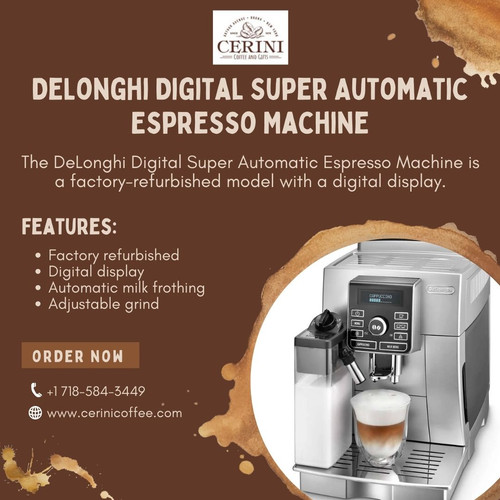 DeLonghi Digital Super Automatic Espresso Machine: Convenience Meets Quality.jpg