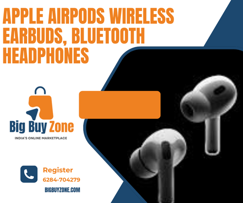 Apple AirPods Wireless Earbuds, Bluetooth Headphones.png