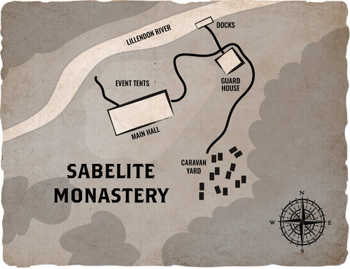 Map of Sabelite Monastery