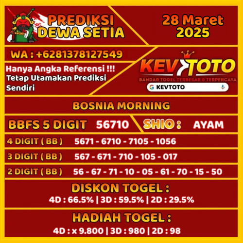 Prediksi Togel Toto 4D Bosnia Morning Jumat 28 Maret 2025.jpg