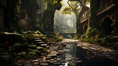 vecteezy magical forest scenes with lush greenery 29895115.jpg