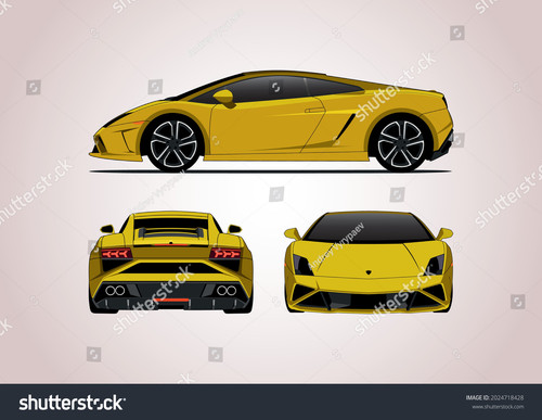 stock vector vector set of sports car models lamborghini gallardo lp 2024718428.jpg