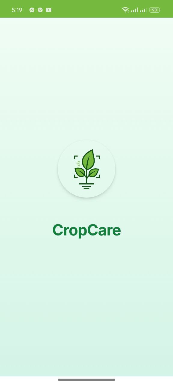 CropCare Splash Screen