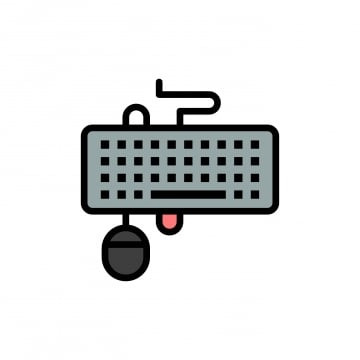 pngtree device interface keyboard mouse obsolete flat color icon v png image 1619076.jpg