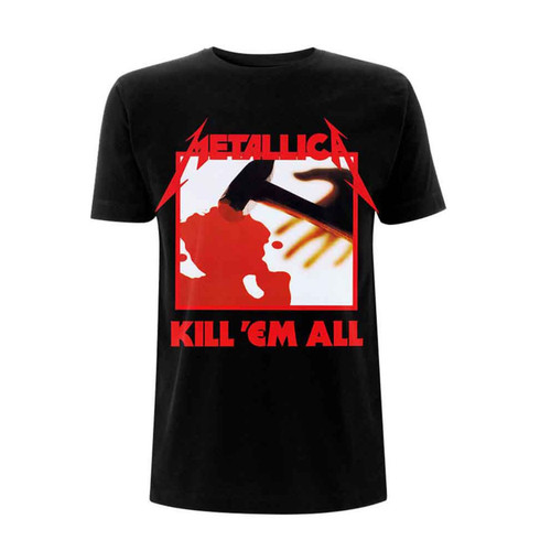 Metallica Unisex T Shirt Kill Em All Tracks M.jpg