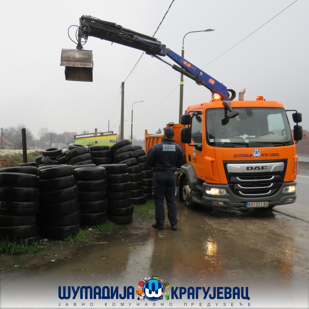 Nastavlja se sakupljanje sekundarnih sirovina i otpadnih guma!