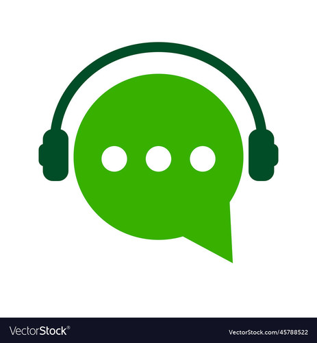 customer support icon or chat help vector 45788522.jpg