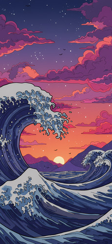 GreatWave Sunset.jpg