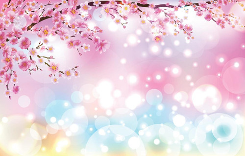 beautiful cherry blossom with bokeh lights background concept free vector.jpg