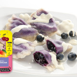 pierogi z jagodami