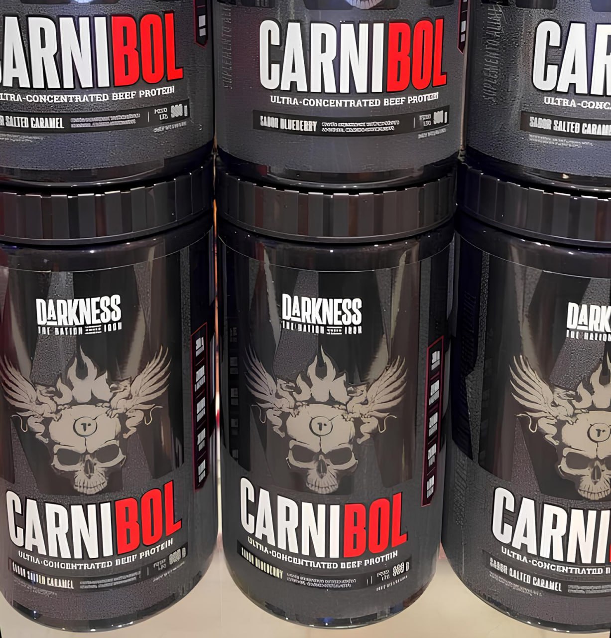 Whey Proteína de Carne Carnibol Blueberry 900g Darkness