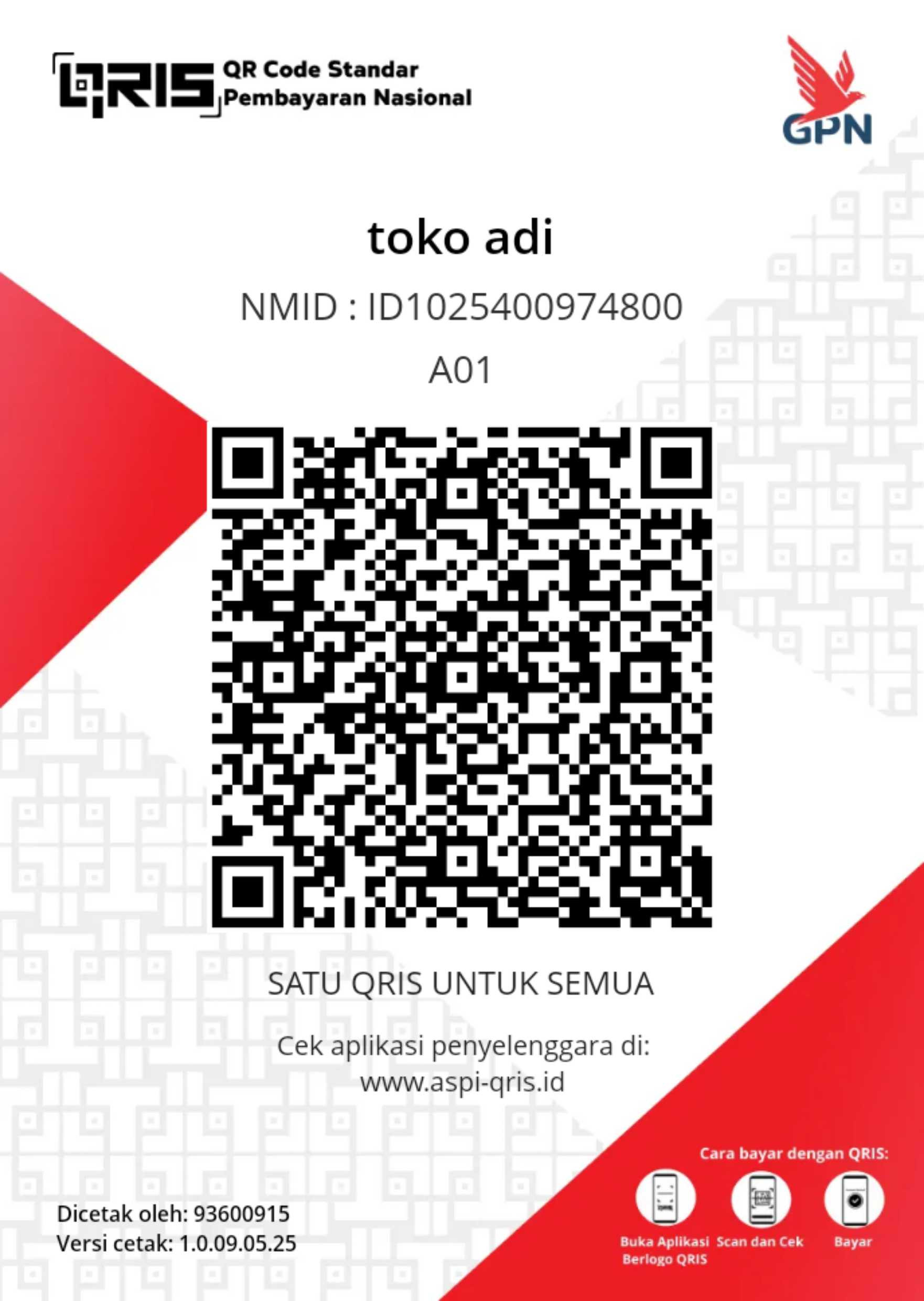 QR Code Pembayaran