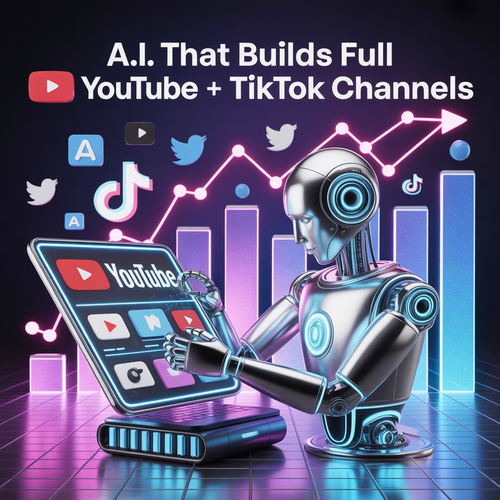 ChannelBuilderAI - Automate Your Faceless YouTube & TikTok Channels