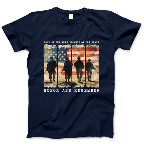 Photograph of four blank t-shirts greys beige and army green. Clipping path included. Ready for your.jpg