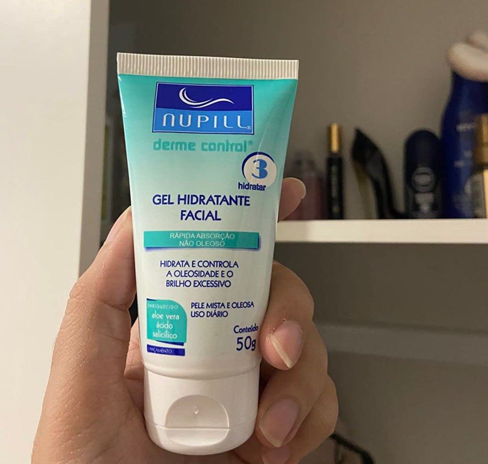 Nupill Gel Hidratante Facial Derme Control 50G