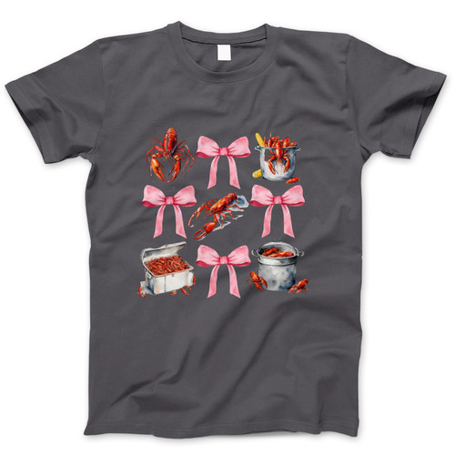 Photograph of four blank t-shirts greys beige and army green. Clipping path included. Ready for your.jpg