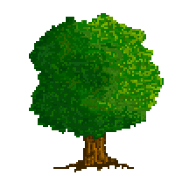 pngtree big tree in pixel art style png image 6204852.png