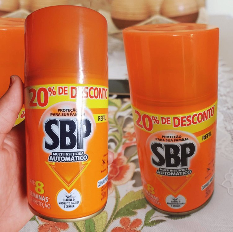 SBP Multi Inseticida Automático Refil 250 Ml Embalagem Econômica