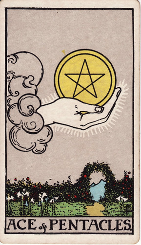 Carta 2: minor arcana pentacles ace.jpg