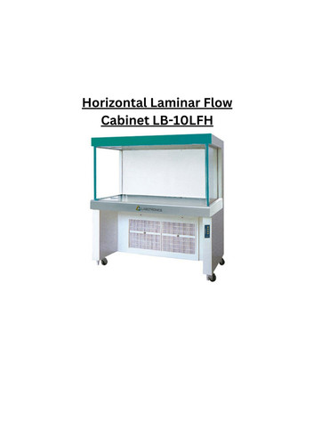 Horizontal Laminar Flow Cabinet LB 10LFH.jpg