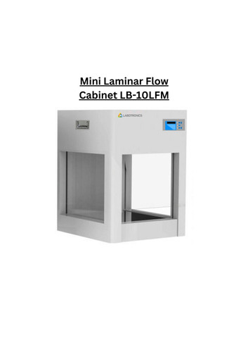 Mini Laminar Flow Cabinet LB 10LFM.jpg