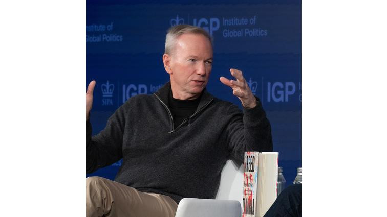 None Ex-Google CEO Eric Schmidt is the newest Big Tech-to-space exec
